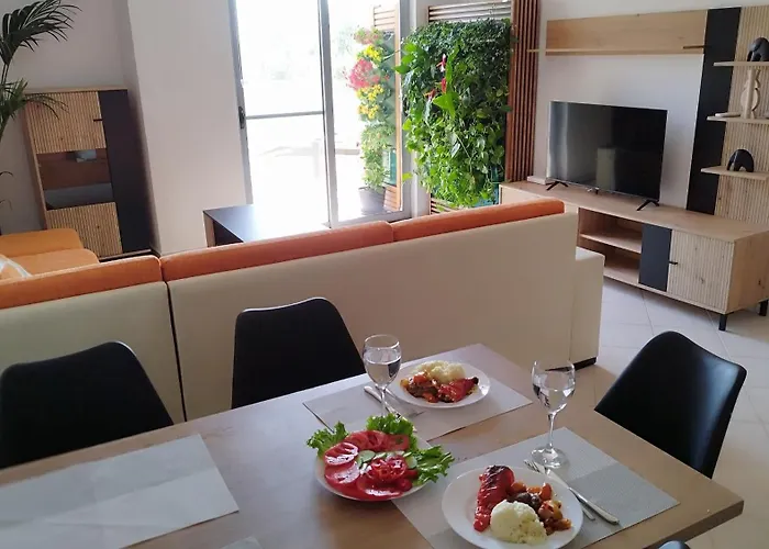 公寓 Sea View Garden Spot Durrës